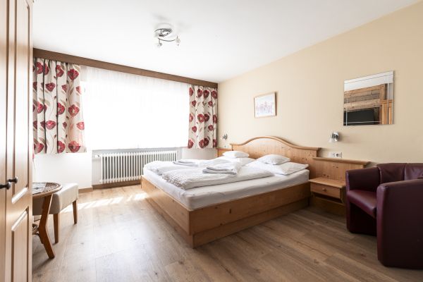 Schlafzimmer im Apartment in Lermoos Tirol